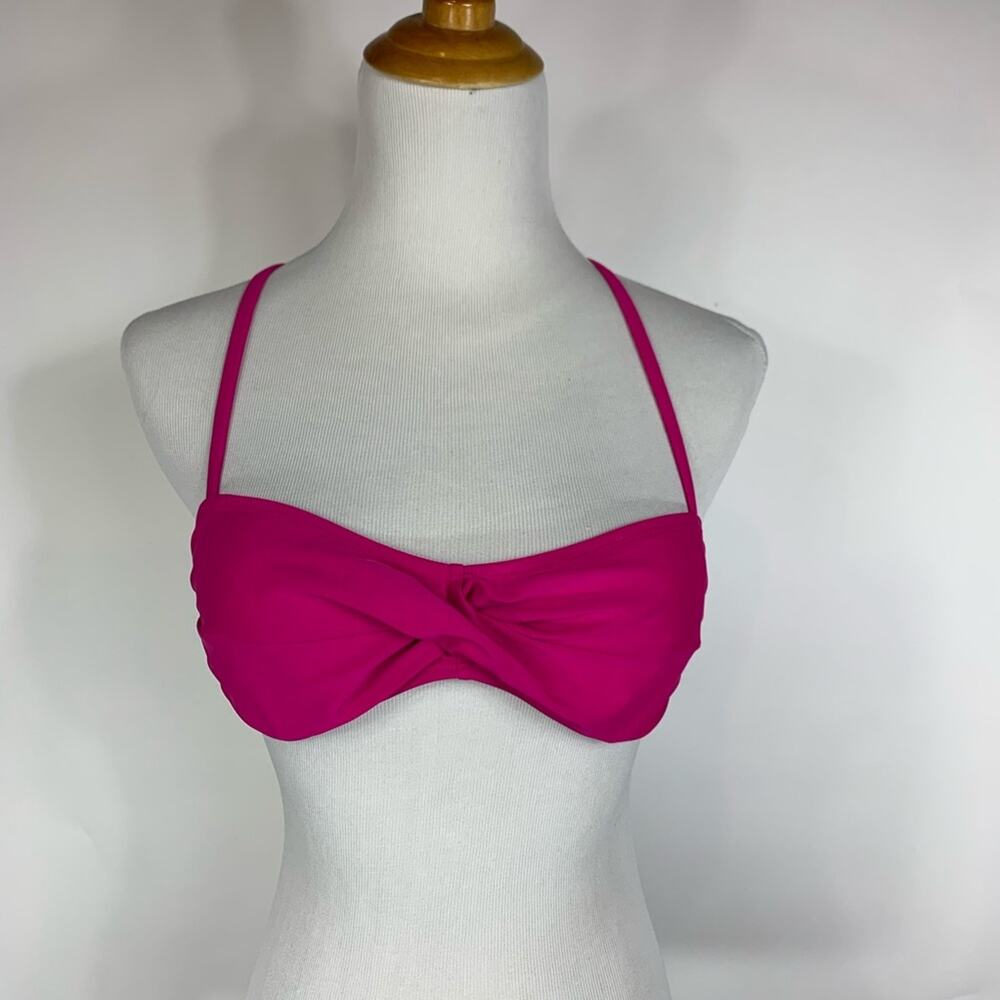 Old Navy Pink Orange Stripe Bikini Sz XS Small